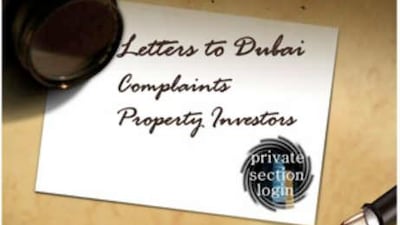 The page of a blogger who monitors Dubai offplan property developers.