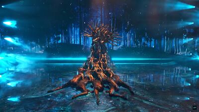 The group danced to a selection of Arabic melodies. Photo: YouTube