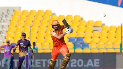 James Vince of Gulf Giants at the crease