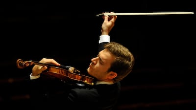 Renaud Capuçon will perform this year as part of Abu Dhabi Classics. Courtesy of Virgin Classics