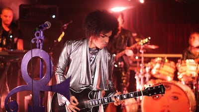 Prince performs at Pacha Dubai for Autism Rocks on February 4, 2015. Courtesy Done Events