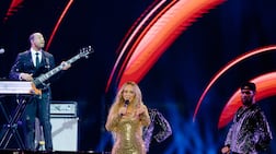 Mariah Carey performed in the capital on Saturday night. Photo: Saadiyat Nights