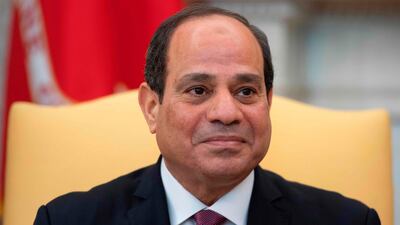 Egyptian President Abdel Fattah el-Sisi hosted the leaders of six African nations and senior officials from five others in the capital. AFP