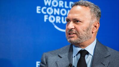 Anwar Gargash, Minister of State for Foreign Affairs of the United Arab Emirates capture during the Session: Finding a New Equilibrium in the Middle East at the Annual Meeting 2018 of the World Economic Forum in Davos, January 24, 2018. Copyright by World Economic Forum / Sikarin Thanachaiary