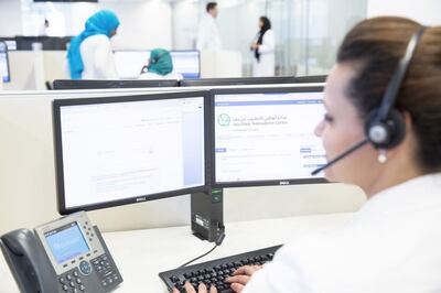Consultancy McKinsey reported an increase in the number of people using telemedicine in the US in the past year, rising from 11 per cent to 46 per cent. Courtesy Abu Dhabi Telemedicine Centre