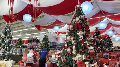 Christmas decorations dazzle at Ibn Battuta Mall
