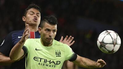 Manchester City's Argentine forward Sergio Aguero has already shifted his focus to the next season. Martin Bureau / AFP