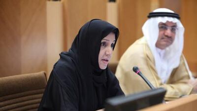 Dr Maitha al Shamsi, Minister of State and the chairwoman of the Marriage Fund.