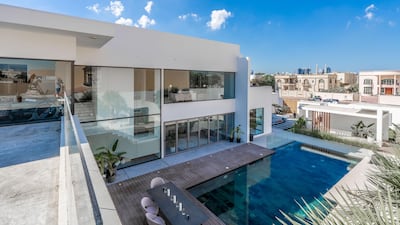 The property is on a plot of more than 15,000 sq ft.