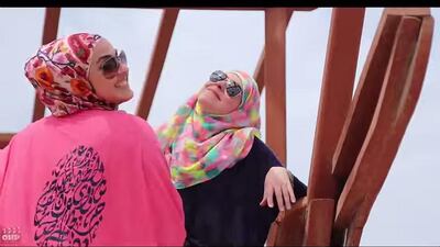 An image from Abu Dhabi's version of Pharrell Williams's Happy. Courtesy YouTube