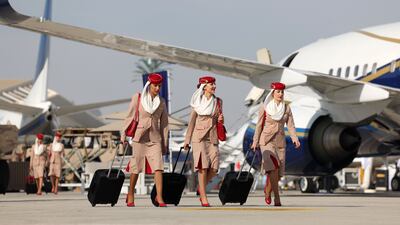 The Dubai Airshow runs at Dubai World Central, also the site of Al Maktoum International Airport, until Friday, November 21. Chris Whiteoak / The National