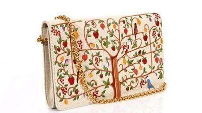 The Tree of Life clutch bag. Courtesy Nawa Project