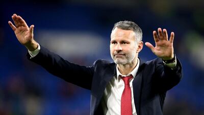 Ryan Giggs successfully led Wales through qualification for Euro 2020. PA