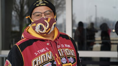 Life long fan Jeff Labrador waits in line for the team's gift shop to open. Willy Lowry / The National.
