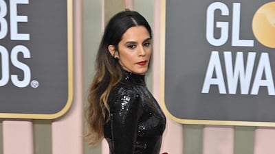 Moafi worked on the look with Iranian-American designer Amir Taghi and artist Haus of Milad. AFP