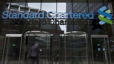 Standard Chartered said it expected talks with US Federal regulators to conclude shortly after the lender was accused of violating sanctions on Iran. Simon Dawson / Bloomberg