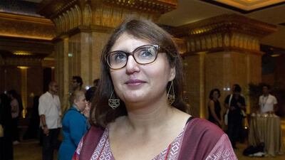 Alice Kharoubi is the head of short films at The Cannes International Film Festival and Abu Dhabi Film Festival. Mona Al Marzooqi / The National