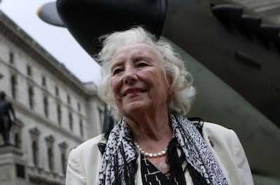 Dame Vera Lynn's song 'We'll Meet Again' has been credited with boosting morale during the Second World War.