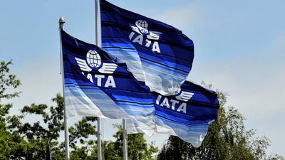 Flags are seen at the 2016 International Air Transport Association (IATA) Annual General Meeting (AGM) and World Air Transport Summit in Dublin, Ireland on June 1, 2016. Clodagh Kilcoyne / Reuters