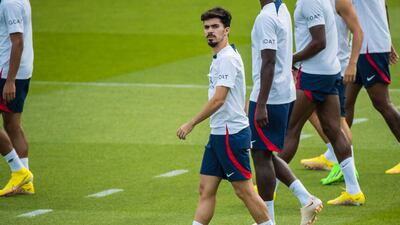 PSG midfielder Vitinha. EPA