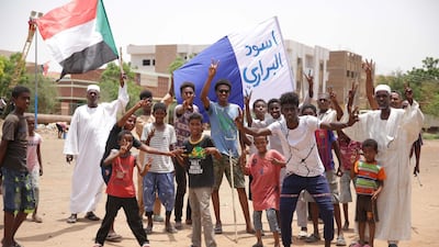 Celebrations in Khartoum, Sudan, after the African Union announced that the ruling military council and the main opposition coalition agreed on a constitutional declaration, which will pave the way to a new period of a transitional government. Marwan Ali / EPA