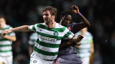 Celtic, in green and white, have struggled all season, yet it is unlikely that the Glasgow giants will finish outside the top two in Scottish football for the first time in a decade and a half.