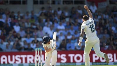 Joe Denly 12. Lasted 49 balls but caught behind by Paine off Pattinson. Getty
