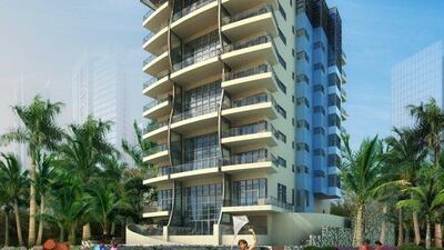 Chun Wo's 48-apartment Reem Diamond is to be finished by the end of the year. Picture courtesy Chun Wo.