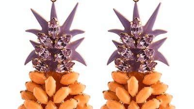 These charming earrings will add some zip to any look; Dh657, Elsa O