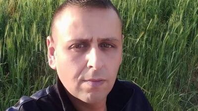 Slain Palestinian Authority security officer Ahmed Daraghmeh. Twitter / @glick_sh