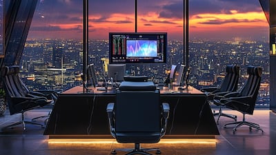 An AI-created image of how an office could look in the property. Photo: gt&i