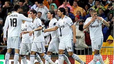Real Madrid are on a charge after chalking up another home win.