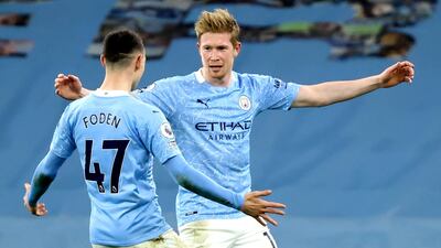 Kevin De Bruyne - 9, Scored the opener against the run of play, linked up play nicely in the build-up for the home side’s third and then scored their fifth nicely. EPA