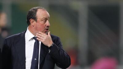 Napoli coach Rafa Benitez has announced he is leaving after two years with the Serie A club amid widespread expectation he is poised to replace the sacked Carlo Ancelotti at Real Madrid. REUTERS/Ciro De Luca
