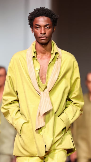 Zegna brought its spring/summer runway show to Dubai Opera in June 2025. Chris Whiteoak / The National