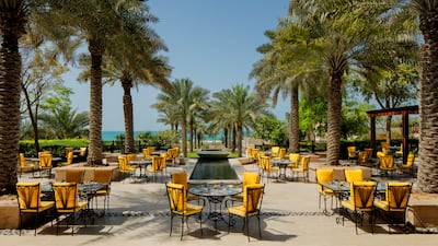 The terrace at Olea.