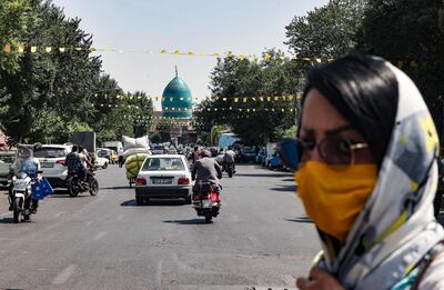 A street in the capital Tehran, June 20. AFP