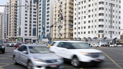 In Abu Dhabi last year drivers under 35 accounted for 63 per cent of traffic accidents, with swerving, tailgating, speeding and recklessness major contributing factors. Pawan Singh / The National