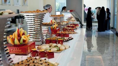 The canteen only offers healthy options.