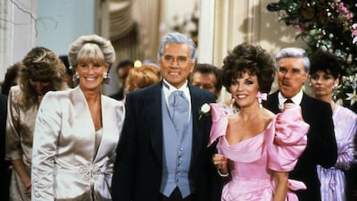 A still from the TV show Dynasty