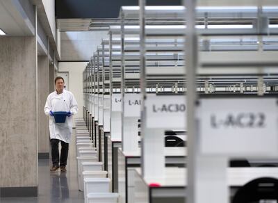 The Research Laboratory at the Zayed Centre for Research into Rare Disease in Children in London. Stephen Lock for The National
