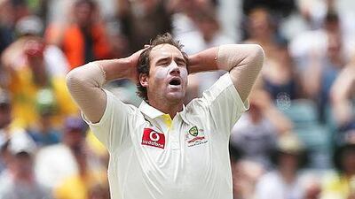 John Hastings's injury has put his place in Australia's upcoming series with West Indies in doubt. Rob Griffith / AP Photo