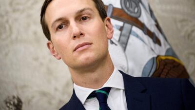 Middle East envoy Jared Kushner. Brendan Smialowski / AFP