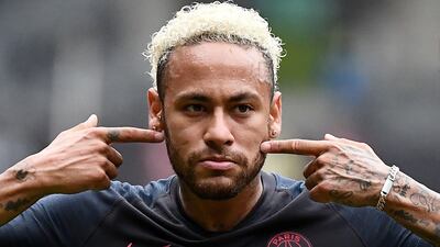 17th: Neymar, Paris Saint-Germain, €124.7m. AFP