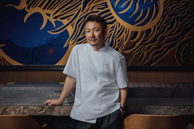 Head chef Akinori Tanigawa. Photo: Kigo