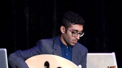 The Egyptian musician Karim Sultan was among three regional performers at NYU ABu Dhabi Institute's electronic music festival Noise from the Middle East. Courtesy NYU Abu Dhabi