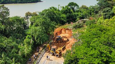 Sao Paulo said more than 600mm of rain fell in one day