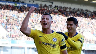 Centre midfield: Ross Barkley (Chelsea) – Scored for a third consecutive league game to show how he is starting to excel for Maurizio Sarri and to beat Burnley. Getty Images