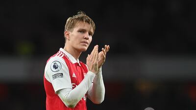 37. Martin Odegaard of Arsenal, €79.8m. EPA