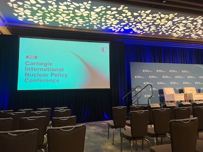 Organisers for Carnegie's nuclear policy conference said that last-minute format changes to the question-and-answer portion of Iran Foreign Minister Abbas Araghchi's online appearance proved too onerous, prompting Carnegie to cancel his contribution. Photo: Cody Combs